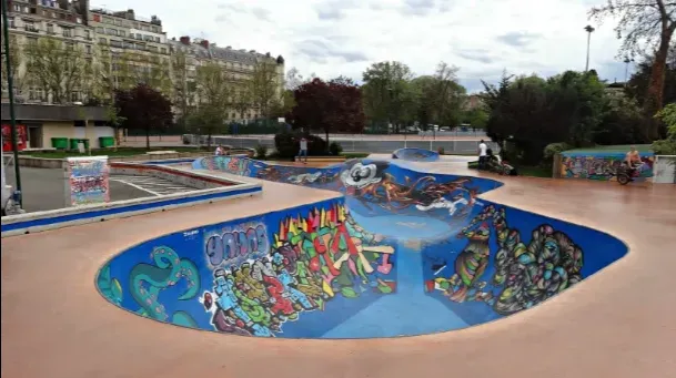 image of Bowl de la muette, spot of Glisse Urb