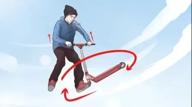 image of Tailwhip, tuto of Trott Agressif