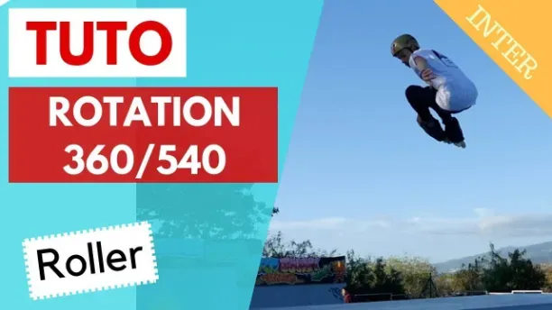 image of 360 en roller, tuto of Roller Agressif