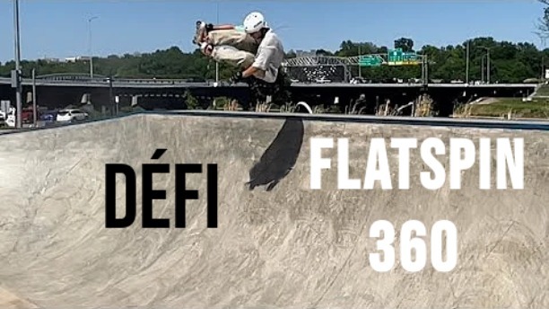 image of Fais un Flatspin 36, défi de Roller Agressif